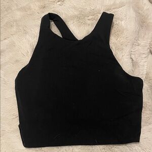 Athleta Black Crop Top
